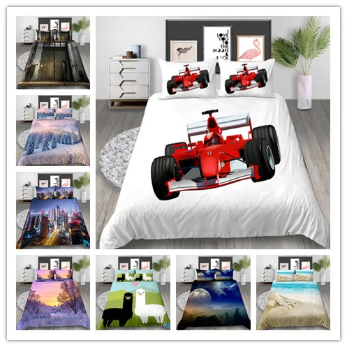 Новые продукты постельные принадлежности наборы различных узоров Печать