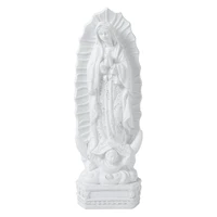mexico virgin mary resin figurine icon christian gift statues et sculptures home decor ornament virgen de guadalupe statue maria