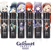 anime game genshin impact venti paimon klee diluc qiqi keqing stainless steel vacuum cup thermos cup water bottle xmas gift