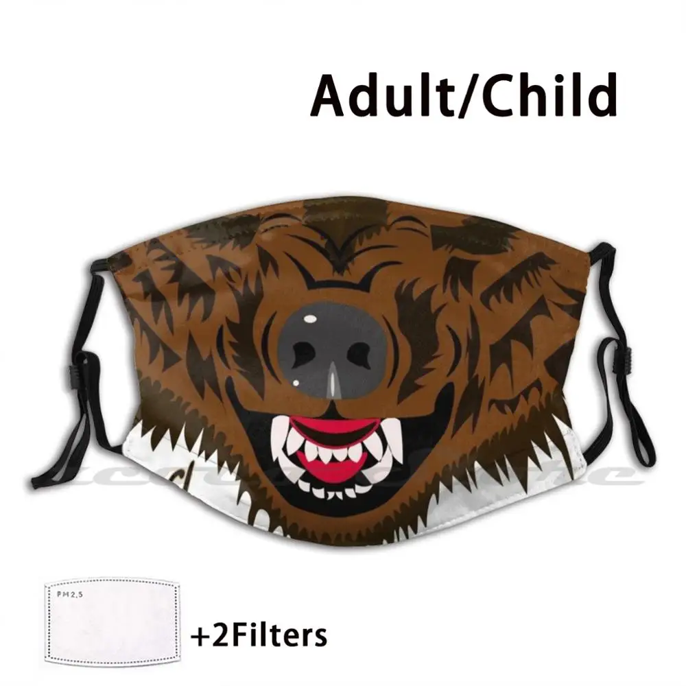 Моющаяся маска с фильтром Я сделаю своими руками РМ трендовый волк среди нас