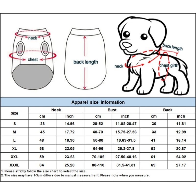 

Dog Clothes Winter Waterproof Outdoor Pet Dog Jacket Thicken Warm Dog Coat for Small Medium Large Dog Adjustable Pet Clothes 3XL