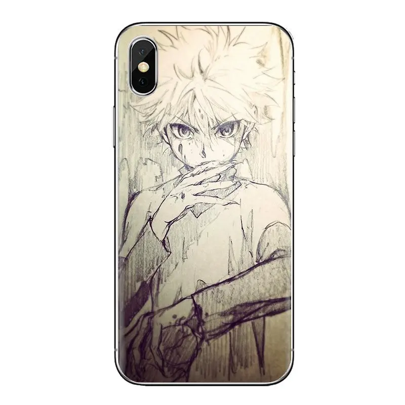 Охотник х Курапика Zoldyck сапожки в стиле для iPod Touch Apple iPhone 4 4S 5 5S SE 5C 6 S 7 8 X XR XS Plus MAX