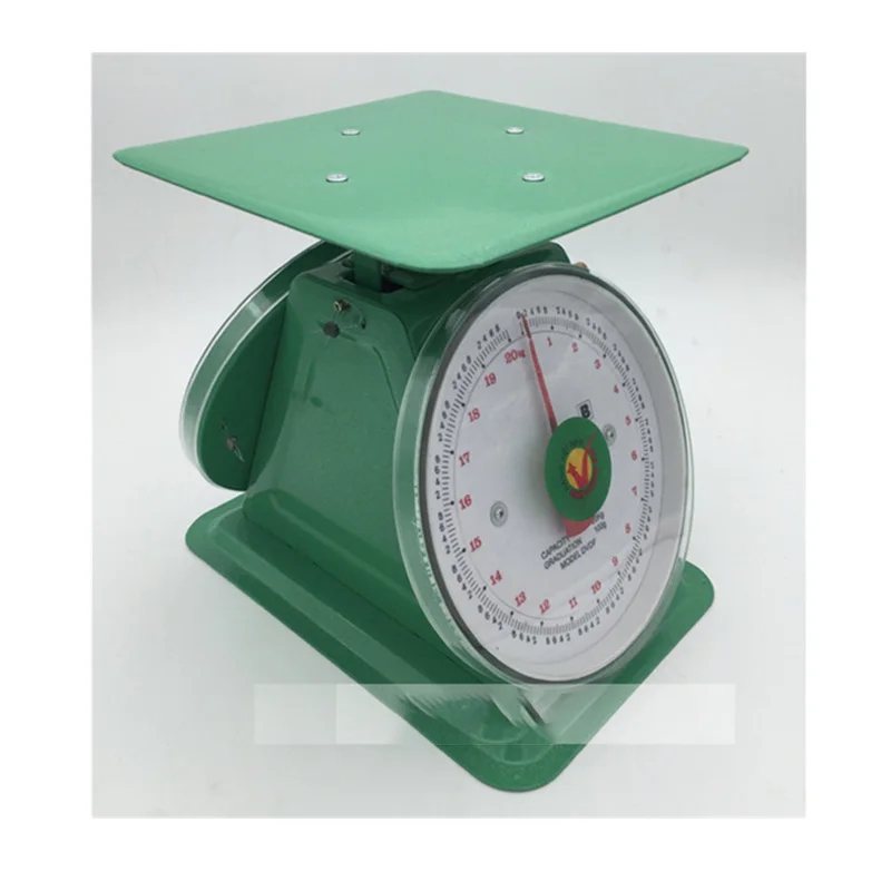 Механические весы с двусторонним циферблатом бытовые настольные кухонные