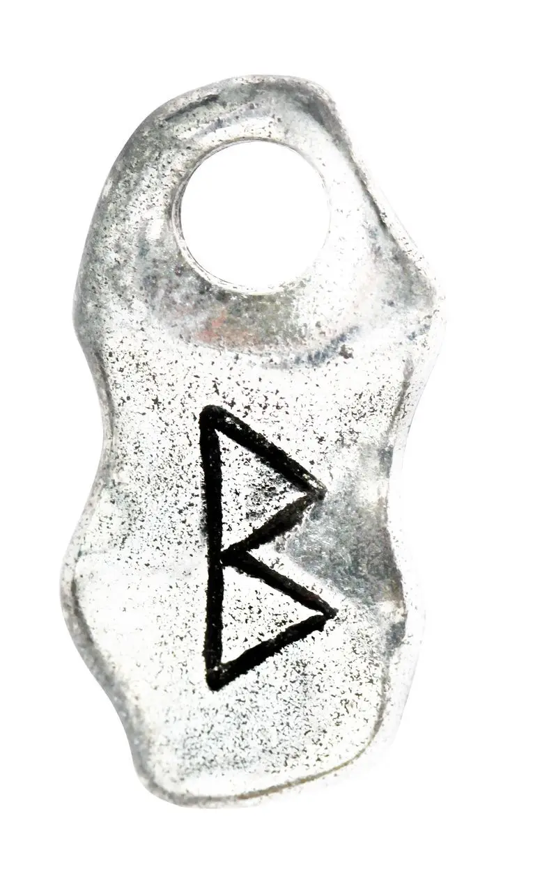 Suspension fleece беркана Beorc Amulet pendant decoration magic | Pendants