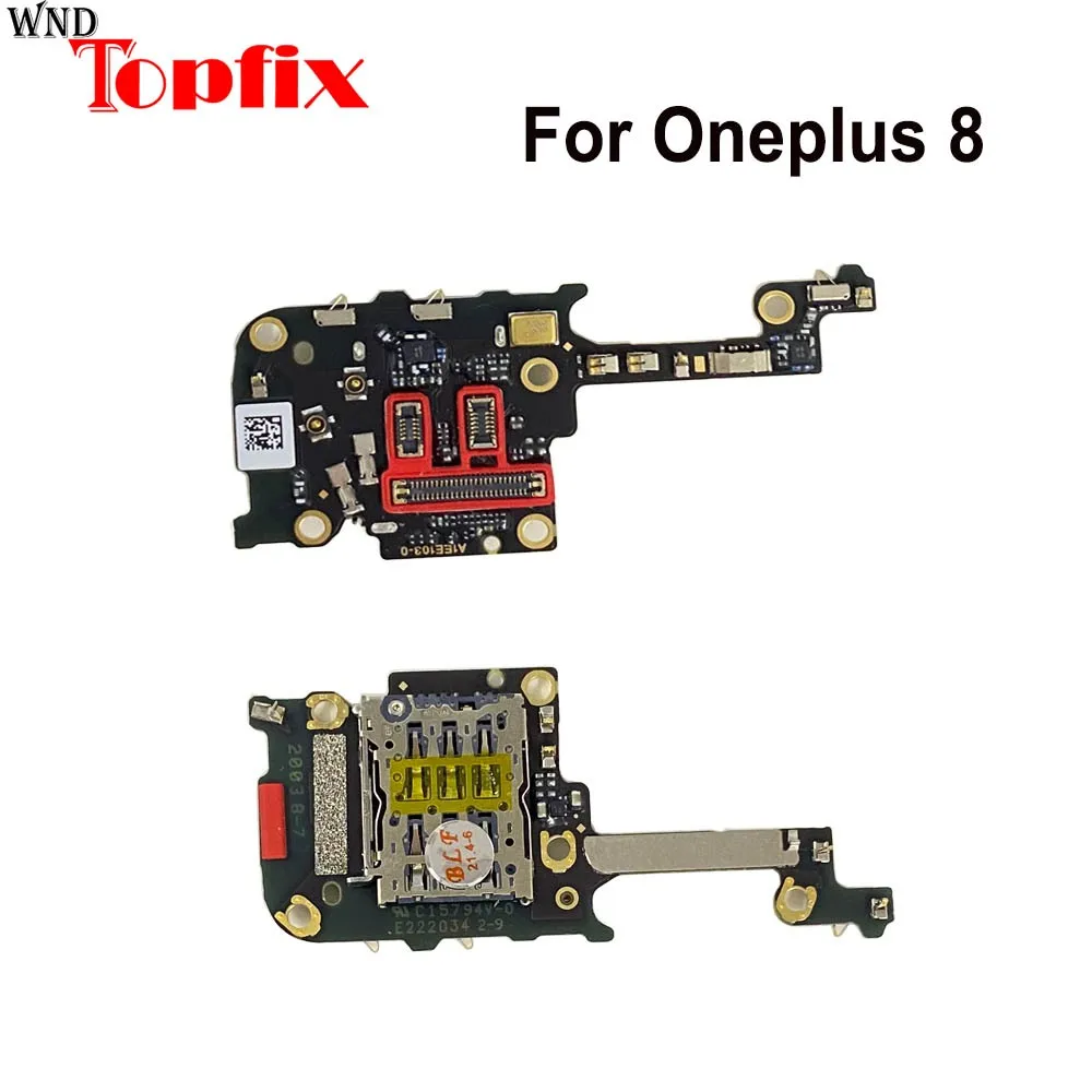 

Новинка устройство для чтения SIM-карт гибкий кабель для Oneplus 8 SIM держатель Соединительная плата запасные части