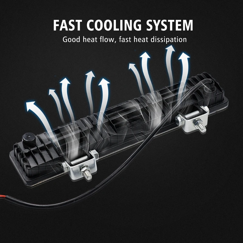 Ультра тонкий светодиодный светильник Bar12 &quotдвухрядный бар Combo луча