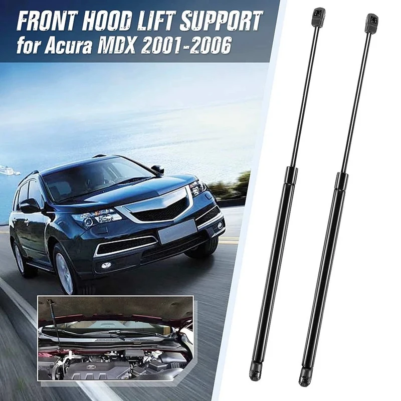 

2 шт. передняя крышка капота подъемные стойки поддержка амортизатора комплект газового цилиндра для Acura MDX 2001-2006 2703MH 7645QF 74145S3VA01