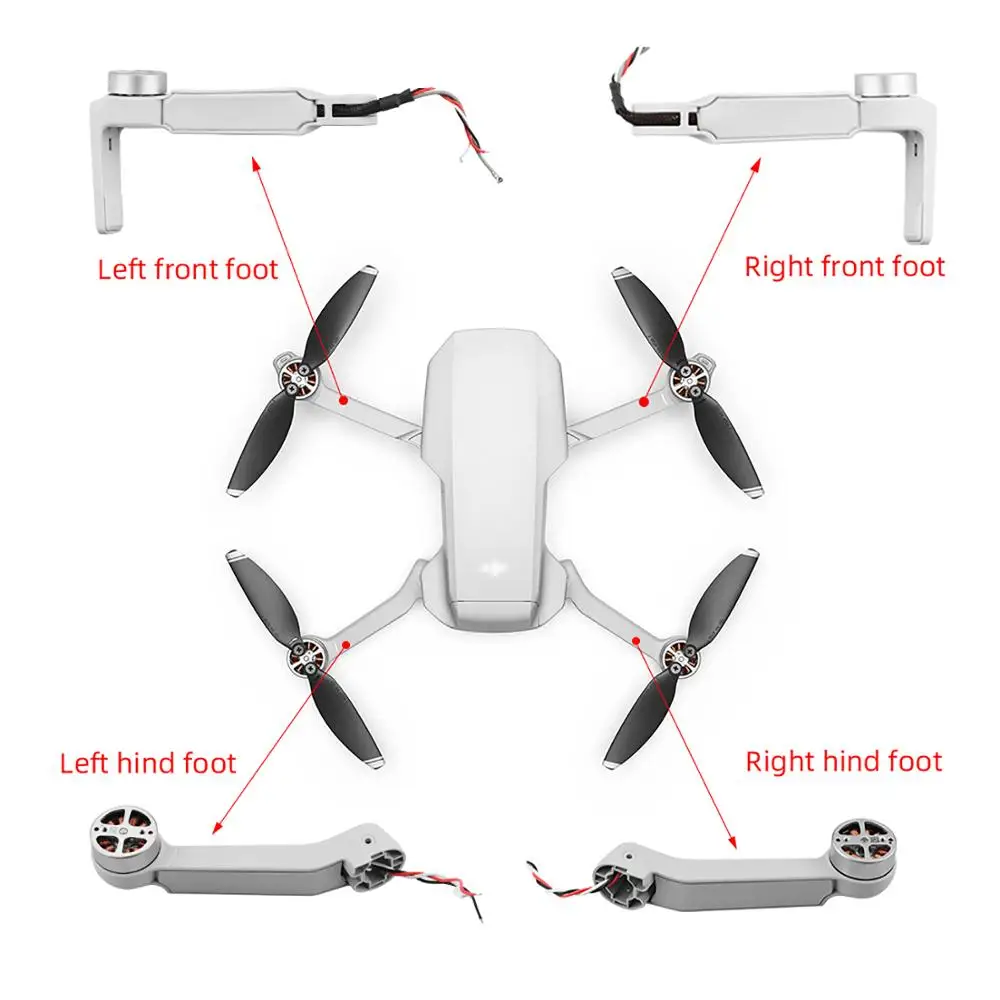 Совершенно новый корпус для рук средняя рамка Нижняя крышка верхняя DJI Mavic Mini