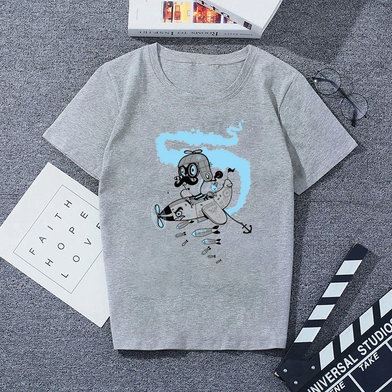 78198 Повседневная футболка с коротким рукавом мужская серая хлопковая крутая