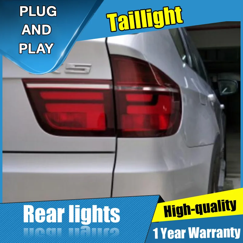 4 шт. автостайлинг для BMW X5 e70 задсветильник s 2007-2011 светодиодная задняя лампа +