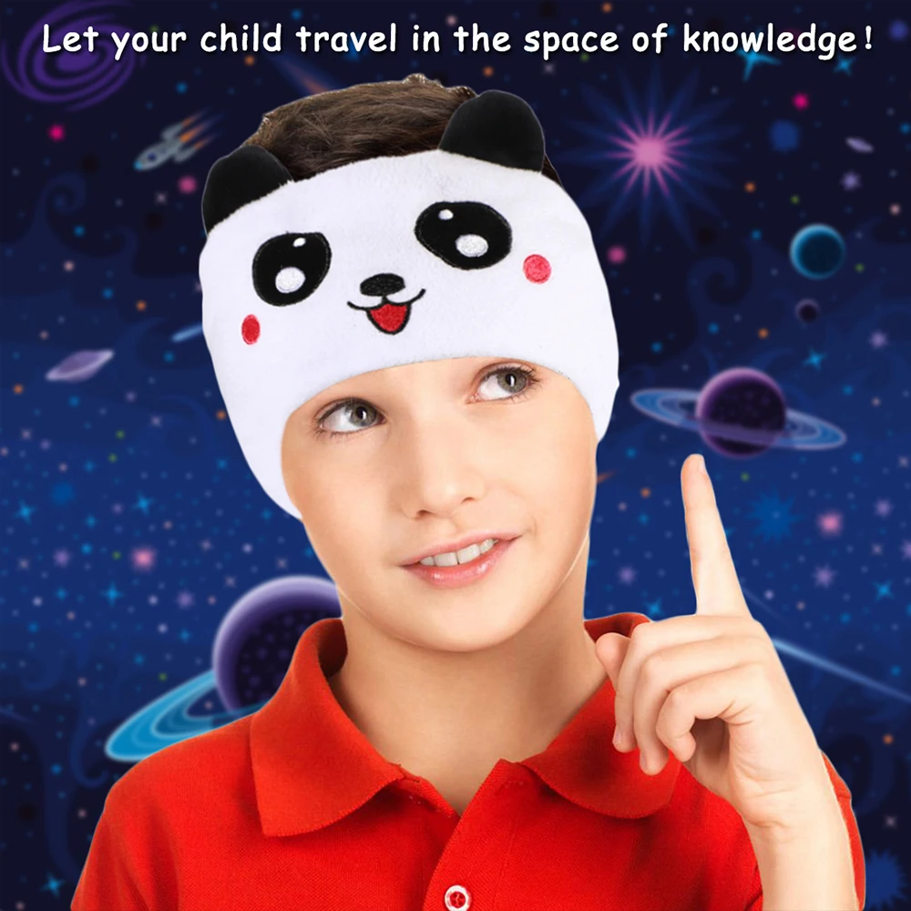 Детская Мягкая Беспроводная музыкальная гарнитура для мальчиков и девочек |