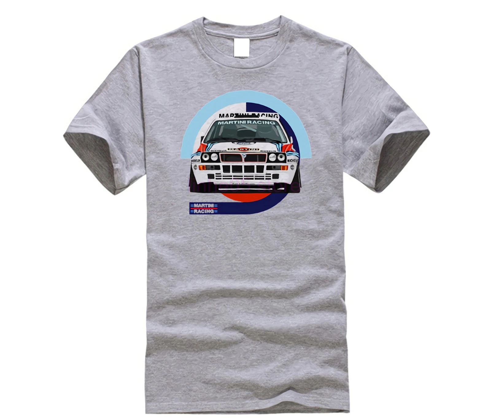 Белая или серая Классическая футболка Delta Integrale модная итальянская Футболка с