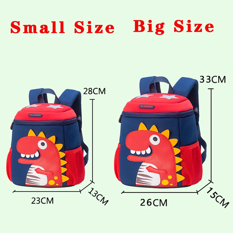 Children's backpack in kindergarten Dinosaur Backpacks Kids Boys Cartoon Schoolbags Girls Gift Baby Mini Toddler Mochila Escolar
