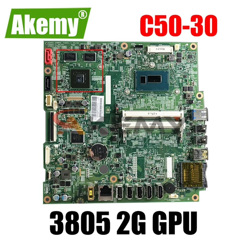 

Для Lenovo C5030 C50-30 S5030 все-в-одном компьютере материнская плата 3805 2G GPU 14055-1 348.01X04.0011 материнская плата
