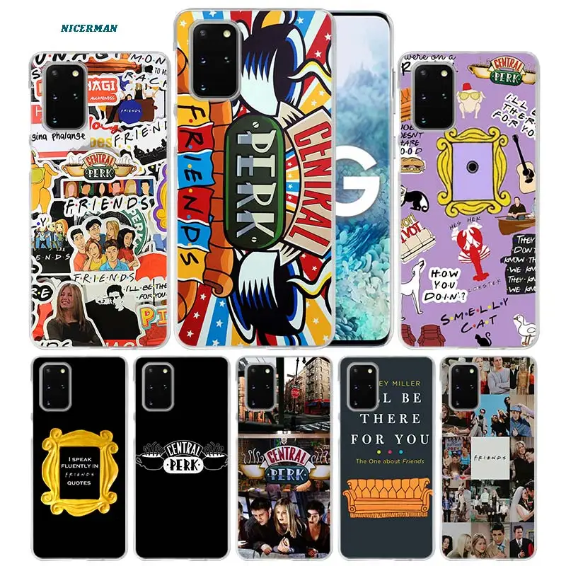 

Together Friends TV Show Case For Samsung Galaxy S10 S20 5G S10e S9 S8 Plus Note 10 Lite 9 8 Hard Plastic Fundas Capa Coque