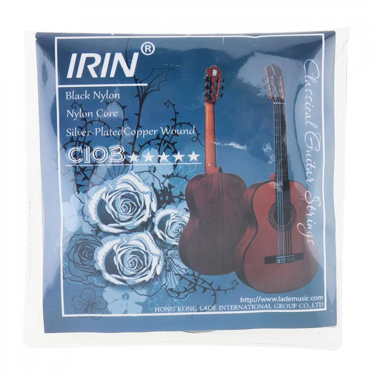 6pcs/set Classical Guitar String 028-043 Inch Steel Core Silver-Plated Copper Alloy with Nylon | Спорт и развлечения