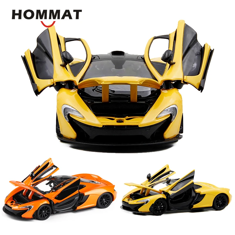 Hommate моделирование 1:24 Масштаб Mclaren P1 модель автомобиля игрушка сплав Diecasts& игрушечный автомобиль модель 1/24 коллекционный подарок детские игрушки