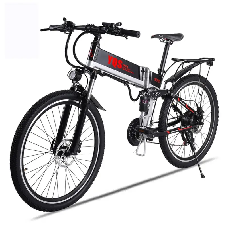 YQS Электрический велосипед 350 Вт/500 Вт 110 км 21 скоростной аккумулятор ebike Электрический 2" от шоссейный электровелосипед bicicleta