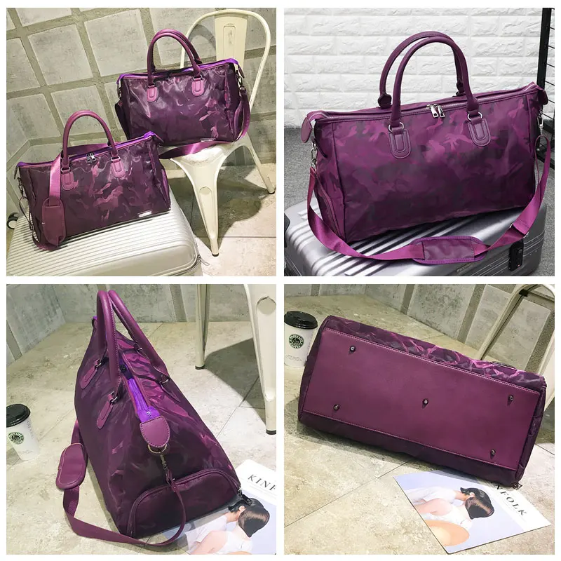 Scione Women Sport Gym Bag Girl Yoga Training Bag Large Waterproof Travel Leisure Handbag Female Fitness Swim Luggage Deffle