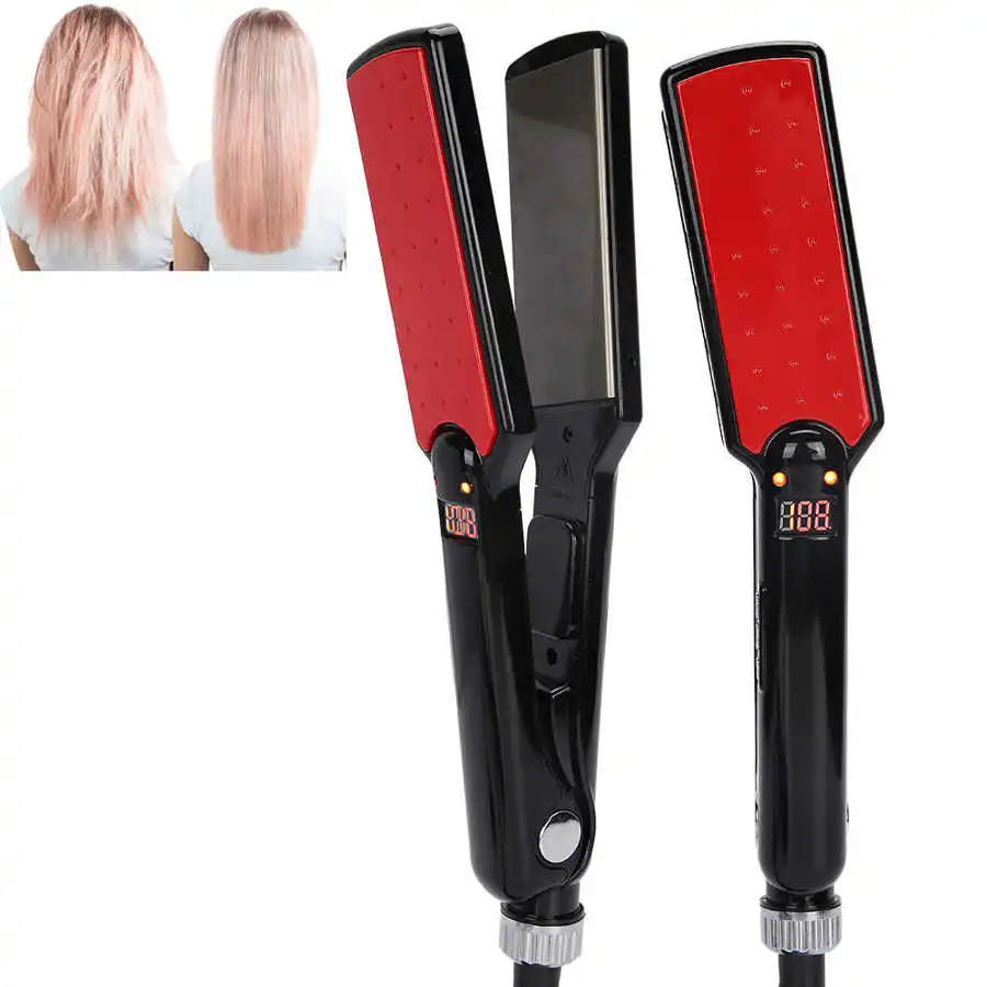 

1set Hair Straightener Adjustable Temperature MCH Fast Heating Hair Styling Tool 110-240V