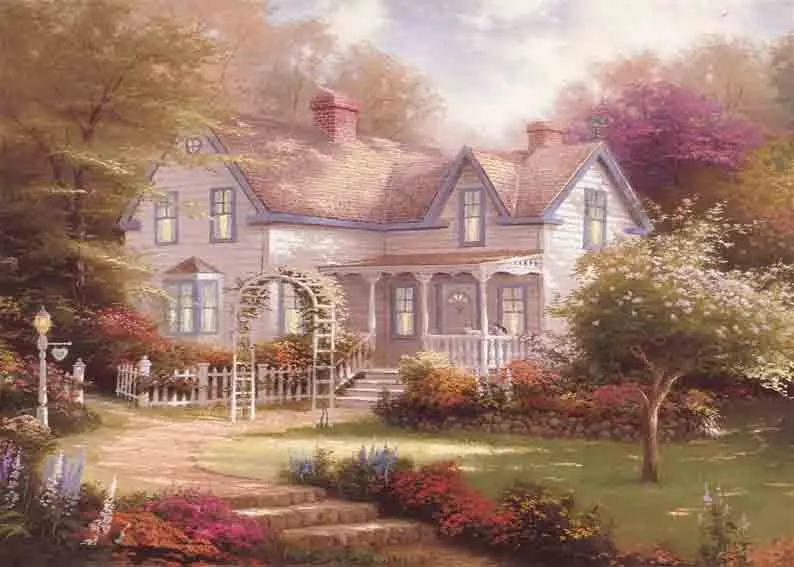 

SHENGYONGBAO Art Fabric Custom Photography Prop fairy tale Oil Painting theme Photo Studio Background YH19924-6125