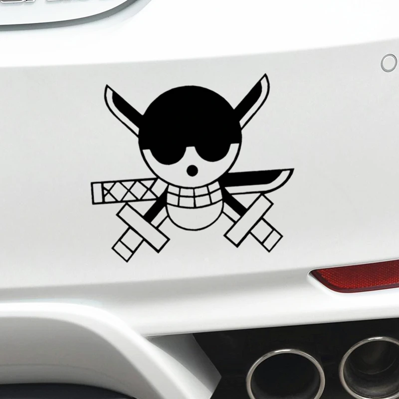 

Waterproof and SunscreenCar Stickers ONE PIECE Cartoon Funny Creative Decoration Decals for Trunk Windshield Pvc 20cm*18cm
