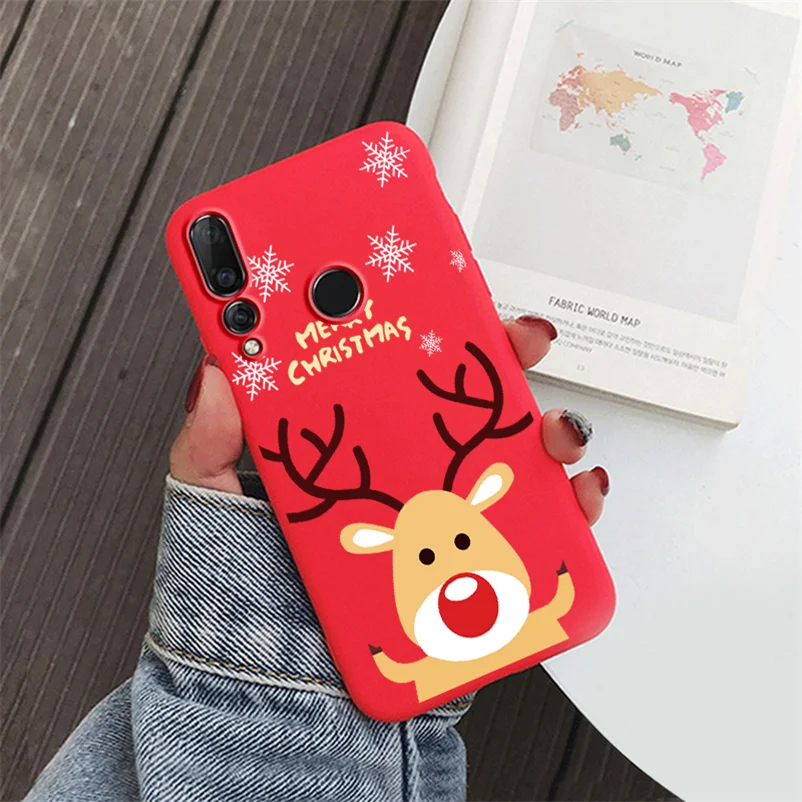 21Kho-sdjzmilu Рождественский новогодний чехол для huawei P20 Lite Case P Smart P30 P8 P9 P10 mate 10 20 30 Lite Pro Nova 3 3i 4 5 TPU чехол - Цвет: 21Kho-sdjzmilu