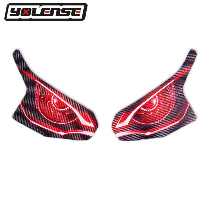 

Motorcycle 3D Front Fairing Headlight Stickers Guard Head light protection Sticker For HONDA CBR500R CBR 500R CBR500 R 2016-2023