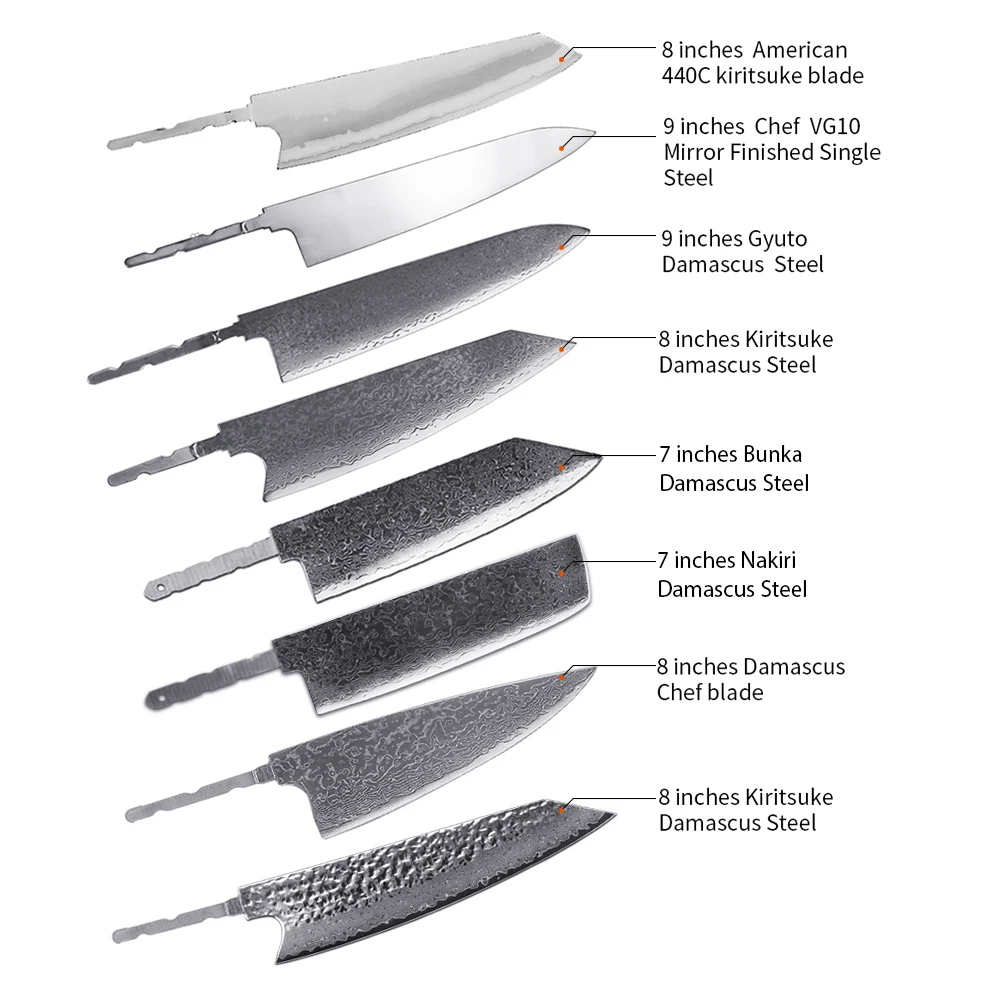 

Amber Knife High Quality Kitchen Tools Blade Japanese Damascus Steel Very Good Price Global Shipping