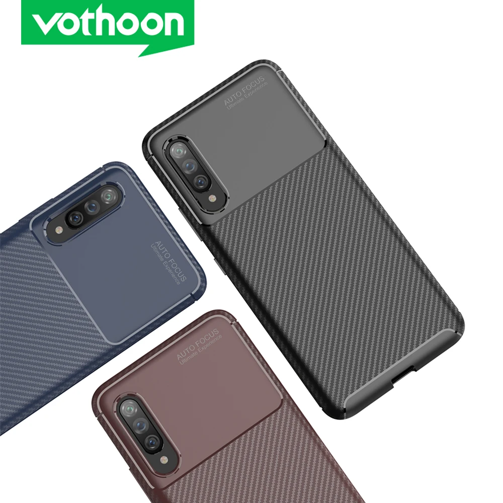 

Vothoon Fiber Silicone Phone Case For Samsung Galaxy A30 A40 A50s A60 A70s A51 A71 5G A81 A91 Soft Shockproof Back Cover Case