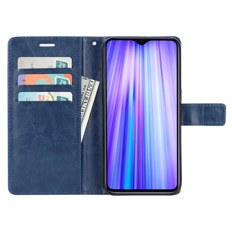 Кожаный чехол-книжка для Xiaomi Redmi Note 8 Pro, чехол для Redmi Note 8 Pro, чехол-накладка для Xiaomi Redmi Note 8 T 8 T Note8 Pro, чехол