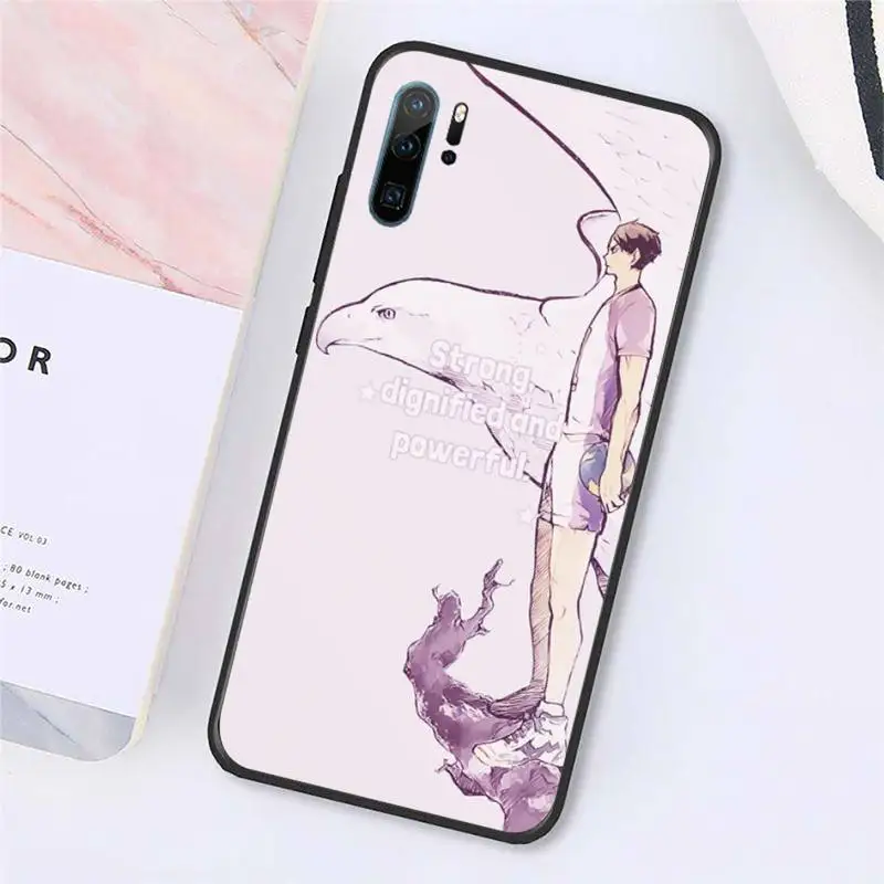 

Haikyuu Ushijima Wakatoshi Shiratorizawa Phone Case For Huawei honor Mate P 10 20 30 40 Pro 10i 9 8x Lite Y91C V17 6.38 6.44