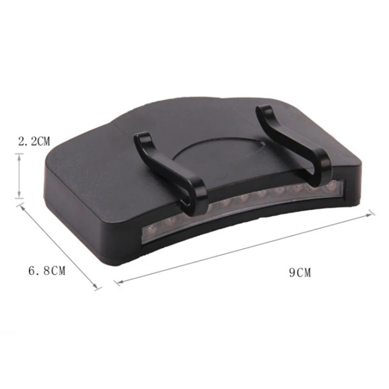 

Hat Clip Light Lamp Cap Head Flashlight Chargeable 11 LED for Night Fishing Running Camping Hiking Mountain Climbing