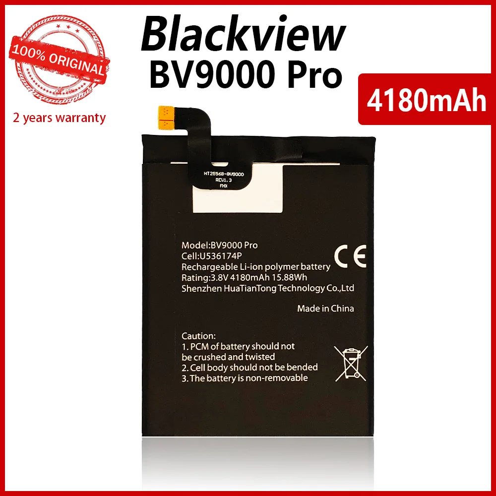 

100% Оригинальный аккумулятор 4180 мАч для телефона Blackview BV9000 Pro BV9000pro, высококачественные батареи с номером отслеживания