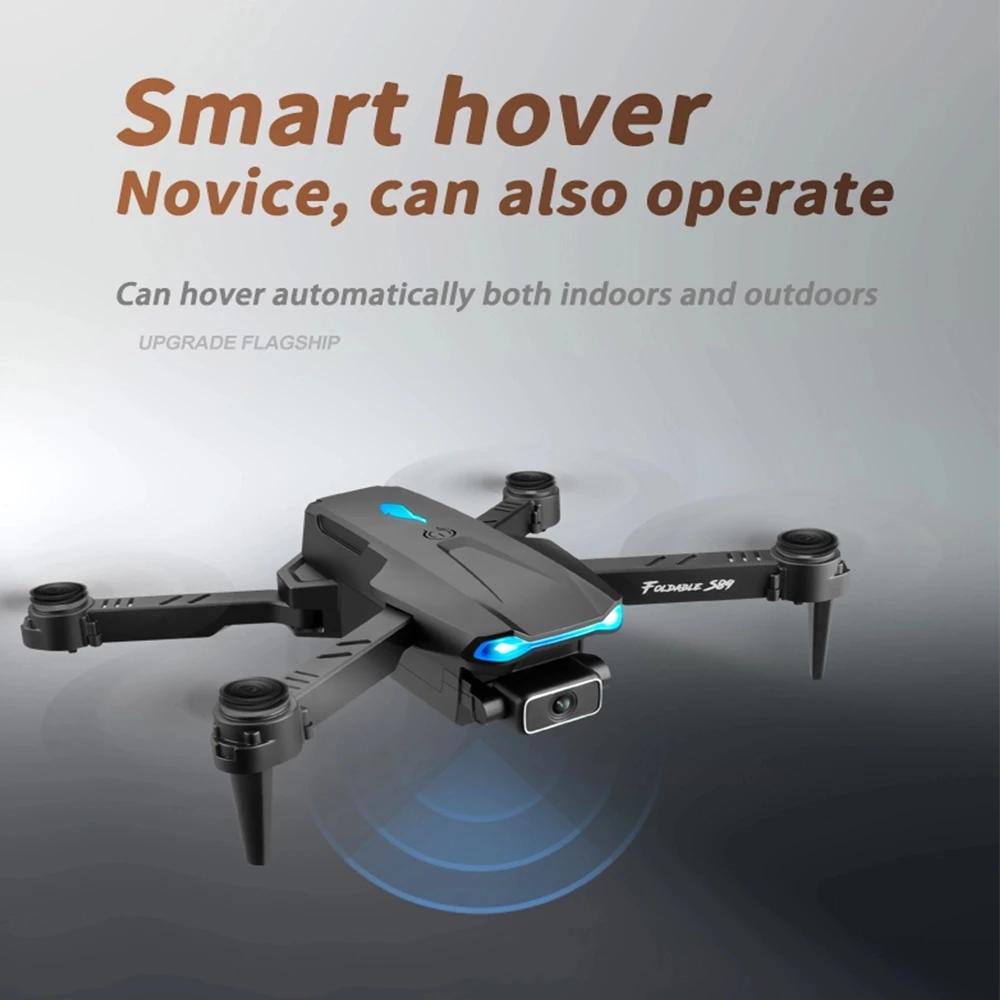 2021 Новый мини-Дрон S89 4k профессиональный HD Pix двойная камера 1080P FPV Дрон складной