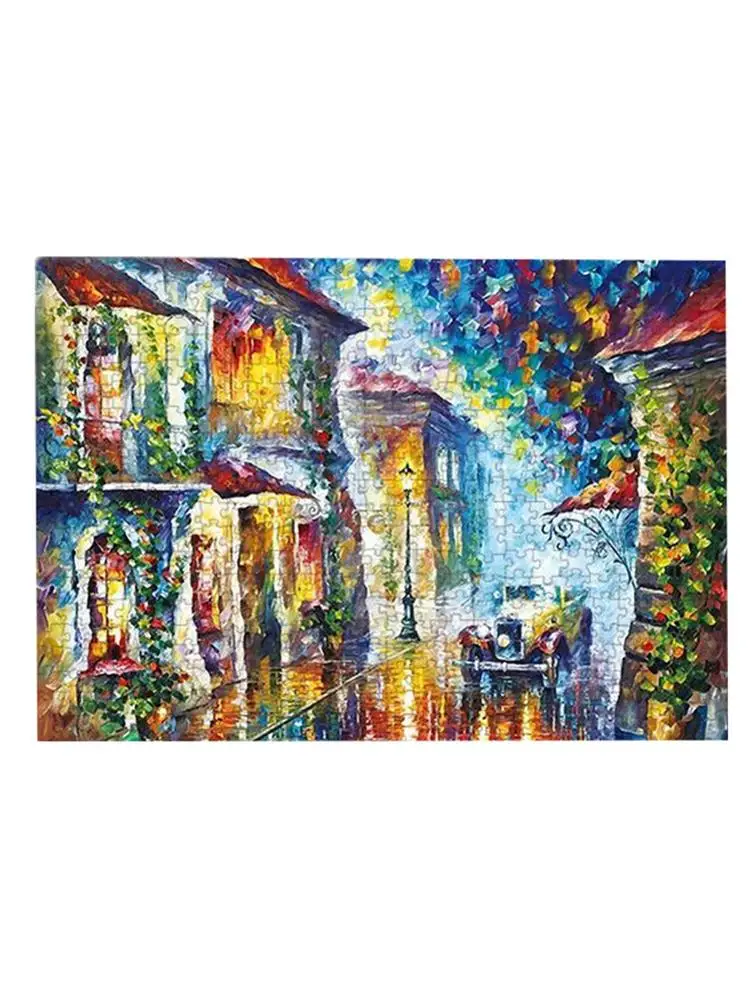 

Художественные головоломки 1000 пазл уличная Молодежная Художественная головоломка занятый порт Набор пазлов Забавный и сложный пол пазл дл...