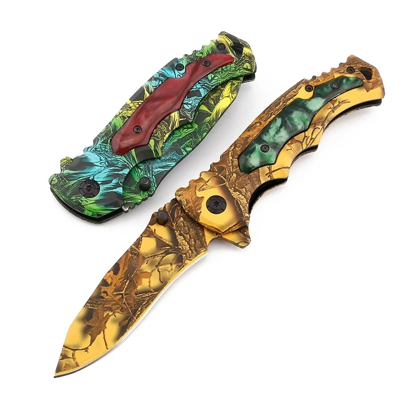 

3CR13 High Hardness Folding Knife Multifunctional Tactical Folding Knife Field Survival Knife
