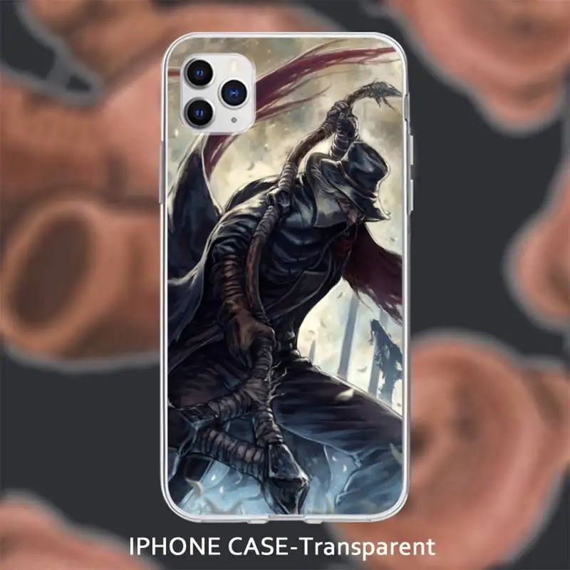 

Bloodborne Game Transparent Soft Cover Case For Iphone Se 2020 6 6s 7 8 Plus X Xs Max Xr 11 12 Pro Max Coque