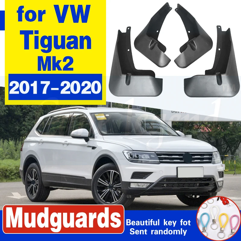 Фото Тюнинг автомобилей для vw volkswagen tiguan 2017 2020 аксессуары Брызговики клапаном