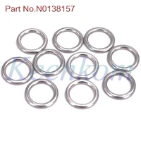 set of 10 oil drain plug gaskets n0138157 for audi s4 a4 a6 a8 q5 for vw touareg 4 2l 14x20x1 5mm oil pan screw washer gasket