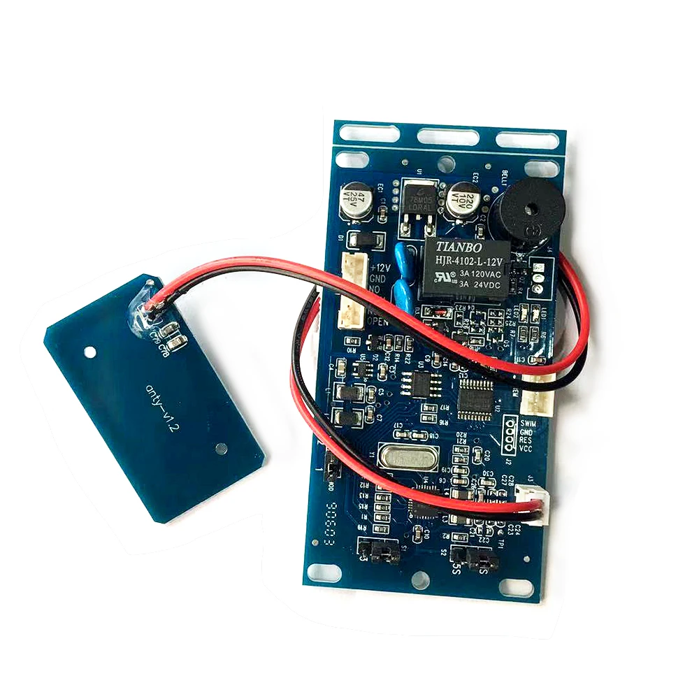 125khz 13 56mhz rfid proximity access control system board building intercom module embedded access control module 2500 user free global shipping