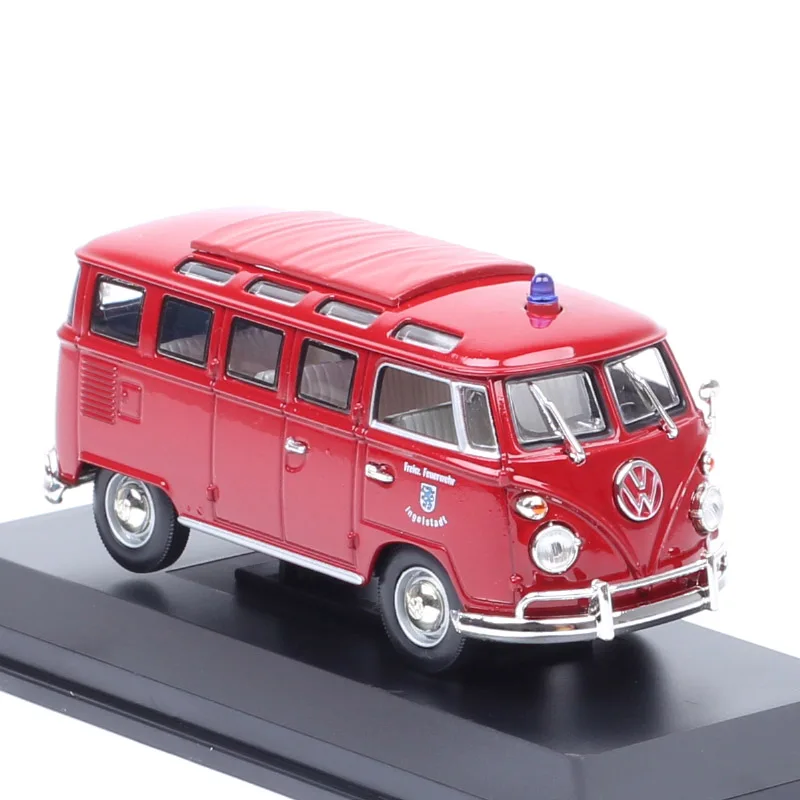 1/43 дорожный знак винтажная Германия 1962 VW Micobus пожарная машина автобус Diecasts & Toy