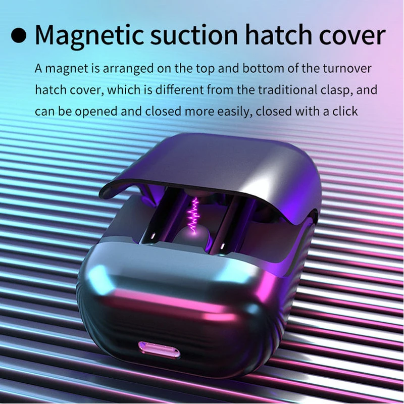 G9 мини Bluetooth 5 0 наушники со светодиодным сенсорным управлением отпечатков