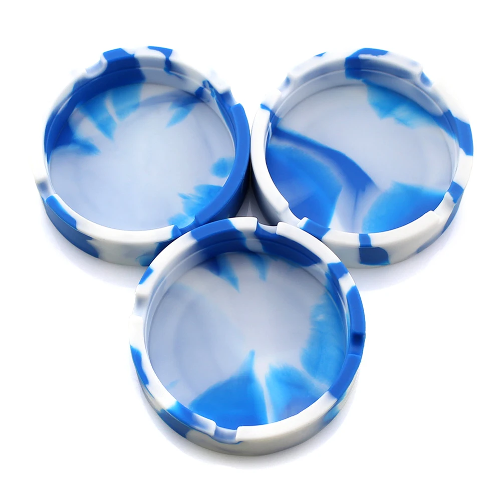 Силиконовая пепельница резиновая устойчивая к высоким температурам круглая