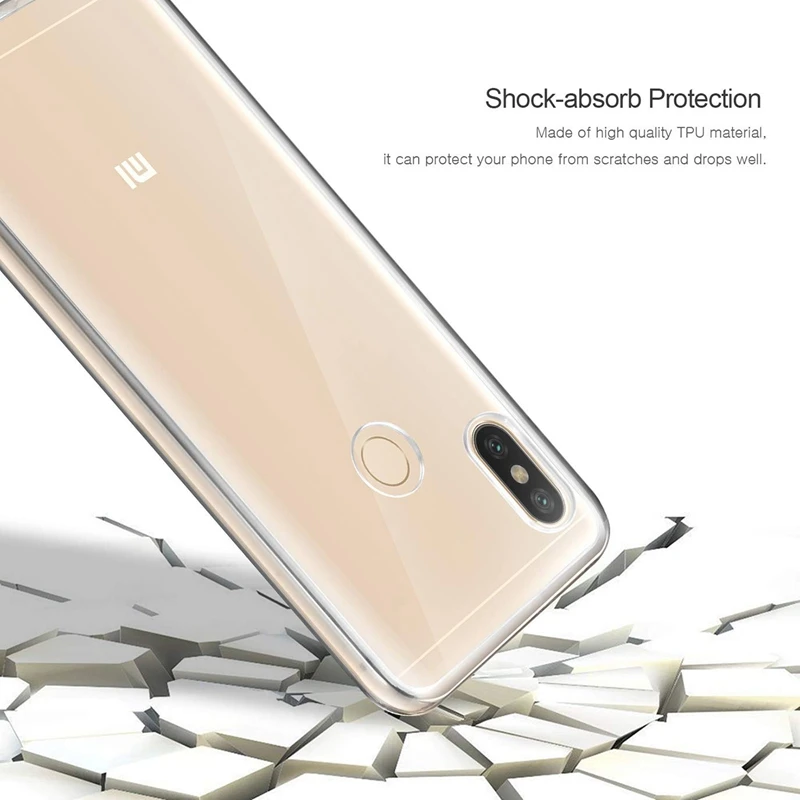 360 градусов силиконовая Прозрачная крышка для Xiaomi Redmi Note 5 Pro Note5 глобальная версия