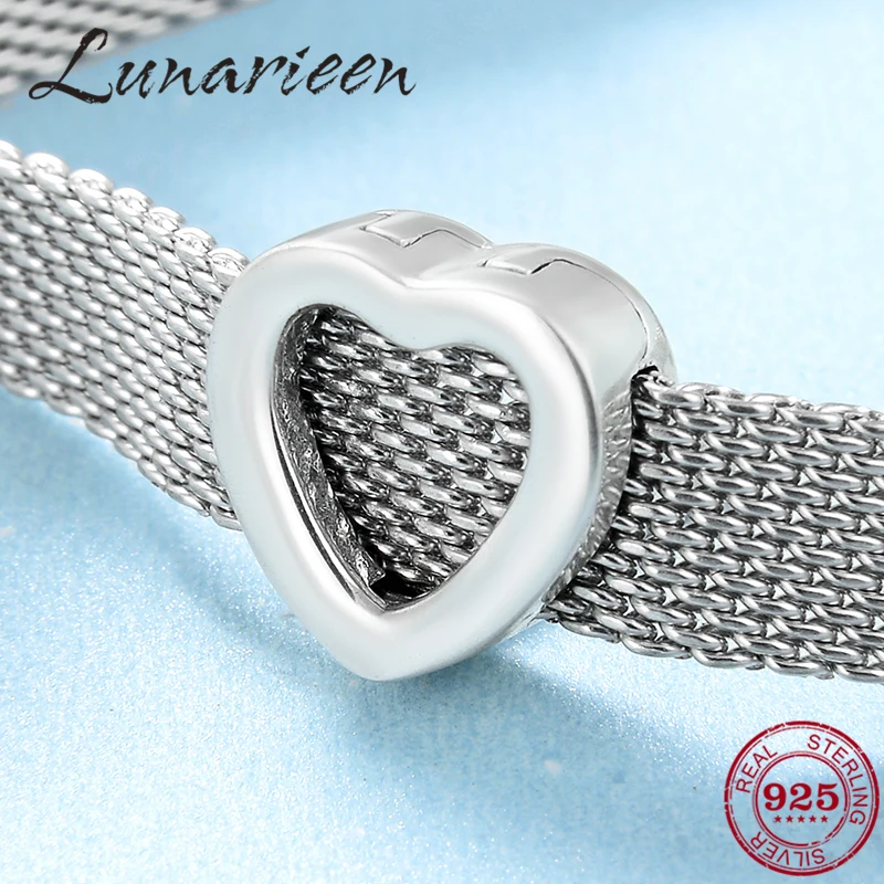 Шарм-подвеска из серебра 925 пробы бусина с зажимом | Украшения и аксессуары