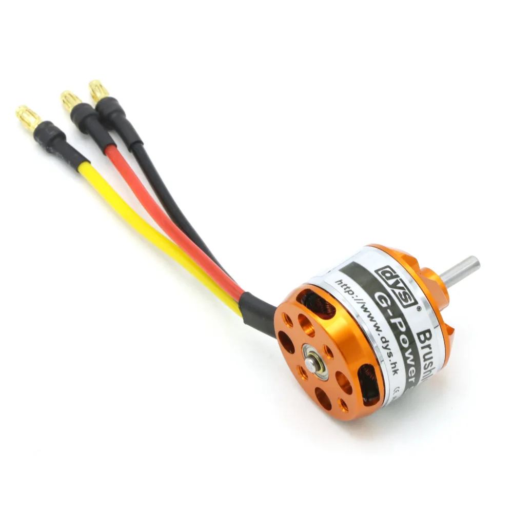 бесщеточный двигатель dys d2826 930kv 1000kv 1400k