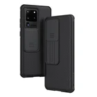 Для Samsung S20 Ultra чехол Nillkin Slide Camera Защитный чехол для Samsung Galaxy S22 Plus S20+ FE 2020 S21 Ultra 5G чехол