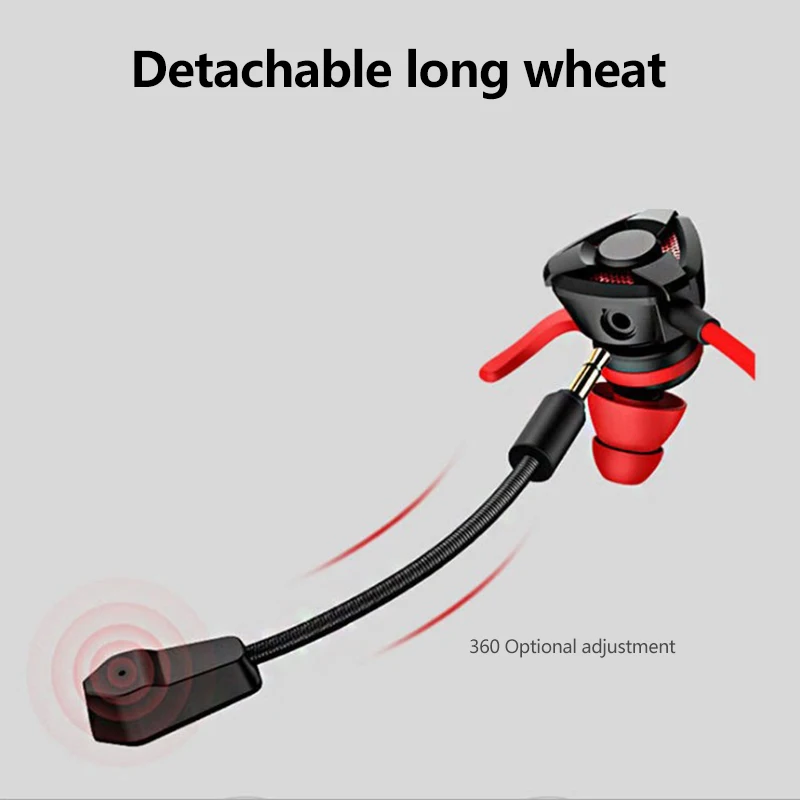 detachable microphone gaming headset for nintendo switch pc laptop phone in ear gaming headset in ear gaming headset free global shipping