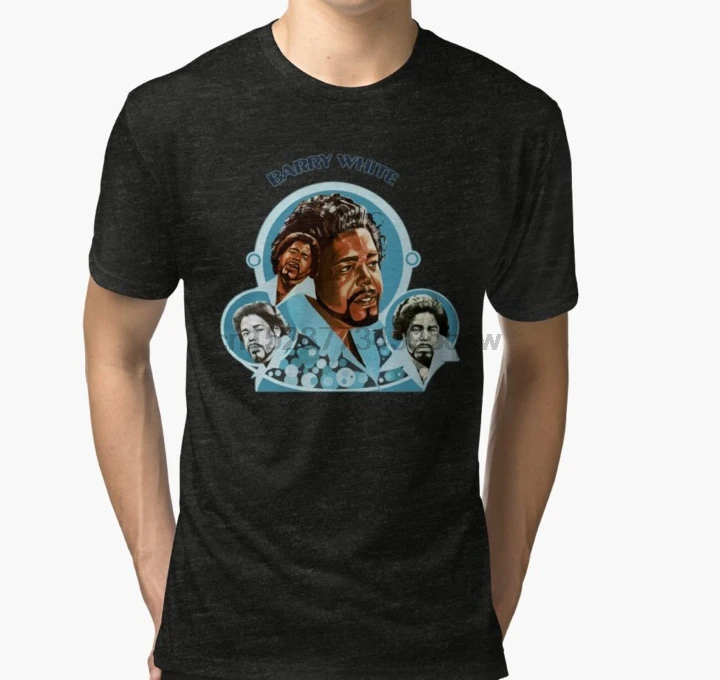 Мужская футболка Barry Tri blend с принтом футболки Топ |